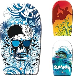 Mondo bodyboard 84 cm surf wave riders, 11201, giallo azzurro