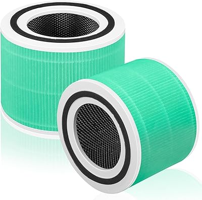 Filtre de remplacement core true hepa 300 detox absorber en 3 étapes