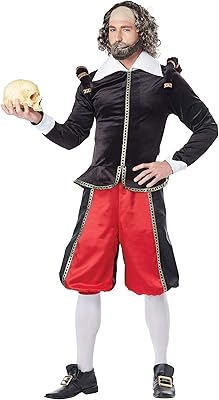 Costume william shakespeare pour hommes adultes de taille personnalisée (1 ensemble) par california