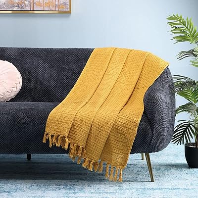 Tapis gaufré de homes r us, or - 127x152 cm