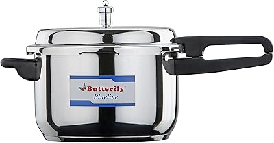 Autocuiseur butterfly blue line en acier inoxydable, 2 litres, taille moyenne, bl-2l