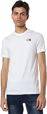 T-shirt red box, taille s/s, rouge, pour homme de the north face