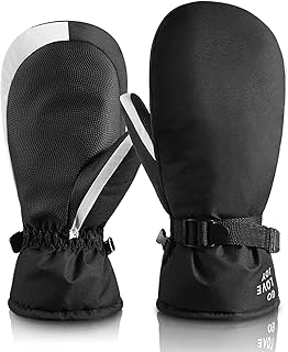 Gants d'hiver pepski de ski chauds et imperméables résistants à l'usure complets