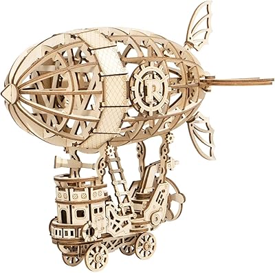 Puzzle 3d robottime pour adultes, puzzle 3d en bois, kit de bricolage