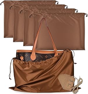 Sun4 morning ensemble de 5 sacs de rangement en satin de soie