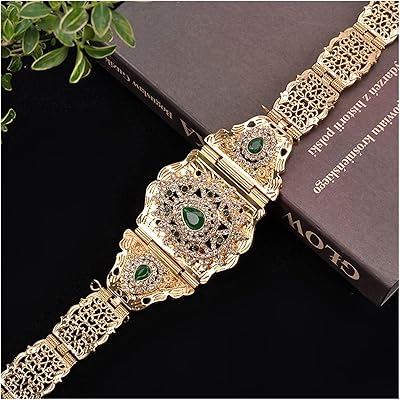 Ceinture de mariage pour la décoration de mariage ceinture marocaine longue arabe