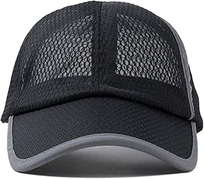 Chapeau de soleil pour hommes, casquette de baseball à séchage rapide, mode été