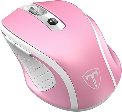 Souris ergonomique sans fil 2,4 g avec récepteur usb, repose-doigt, 5 niveaux