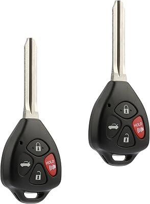 Télécommande d'entrée sans clé pour toyota camry 2007 2008 2009 2010, lot