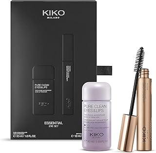 Kit de maquillage pour les yeux essentiel kiko milano : mascara restructurant