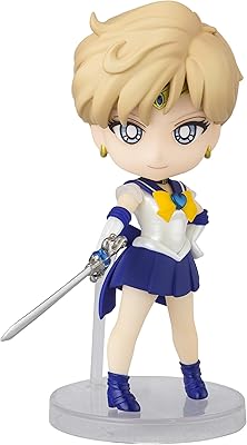 Bandai tamashii nations sailor moon eternal mini figurine super sailor uranus (eternal version)