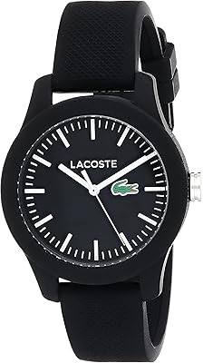 Montre à quartz pour femme lacoste, affichage analogique et bracelet en silicone 2000956