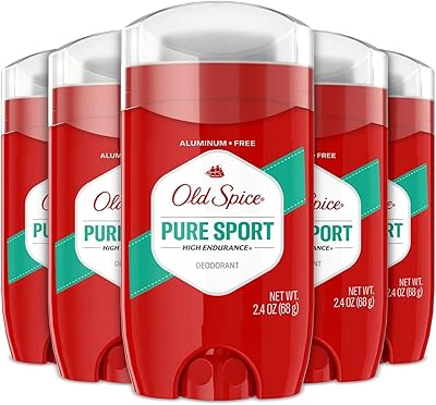 Déodorant old spice pure sport, 2,4 oz (paquet de 5)