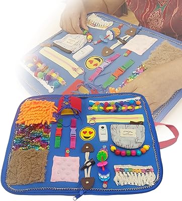 Produits d'aide à la thérapie contre la maladie d'alzheimer, couverture fidget pour la démence sénile, couverture sensorielle pour la perte de mémoire, la démence d'alzheimer, asperger, autisme. fournisseur de soulagement de l'anxiété accessoires fidget (rose). Diaytar Sénégal : Simplicité, rapidité, économie