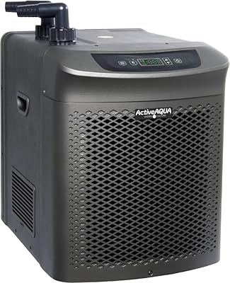 Système de refroidissement par eau hydroponique active aqua aach100hp, 1 hp, débit