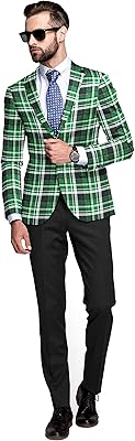 Blazer à carreaux léger à deux boutons, coupe régulière, manteau de sport décontracté