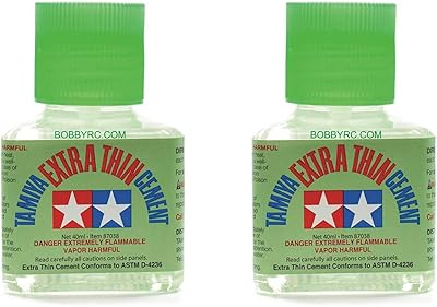 2 pack tamiya 87038 colle ciment extra fine pointe fine 40ml