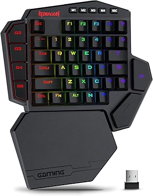 Clavier mécanique sans fil redragon k585 ditty à une main 42