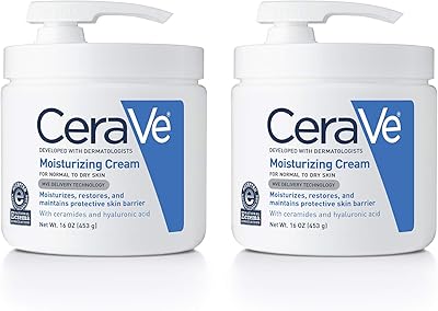 Crème hydratante cera vie avec pompe 16 oz (pack de 2)