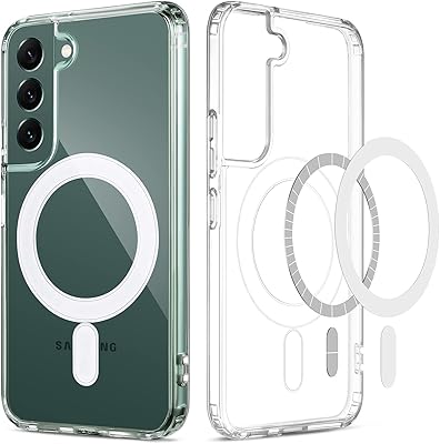 [développé] coque transparente pour samsung galaxy s23 compatible avec le chargeur magsafe, coque de protection ultra fine antichoc pour s23 (s23, transparent). Transformez votre façon de consommer avec Diaytar Sénégal