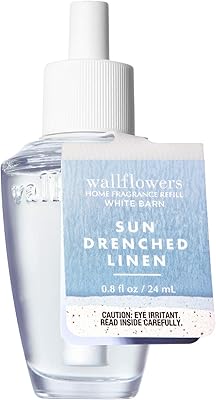 Bath & body works recharge de parfum de fleurs entières de lin sun-drench