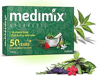 Savon à base de plantes ayurvédique medimix fait à la main 18, 125