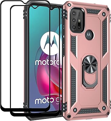 Easy life go coque de protection hybride double couche anti-rayures robuste pour motorola