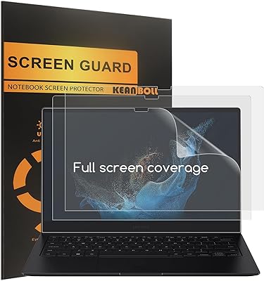 Keanboll 3 pcs 13,3\" protecteur d'écran antireflet pour samsung galaxy book2 pro 360