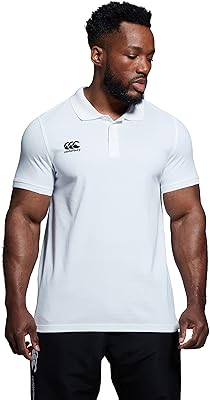 Polo canterbury ccc waymac pour homme chemise de rugby décontractée en coton