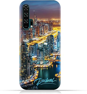 Coque mobile amc design honor 20 pro en silicone et tpu avec motif