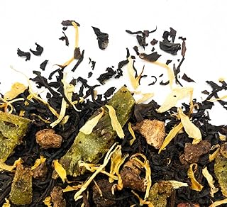 Thé noir glacé à la pêche teland - feuilles en vrac au malti