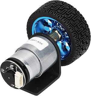 Roue de moteur cc, kit de moteur d'encodeur de voiture équilibré, kit