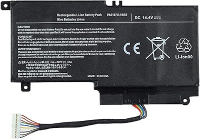 Batterie de remplacement pa5107u-1brs pour toshiba satellite l45 l45d l50 s55 p55 l55
