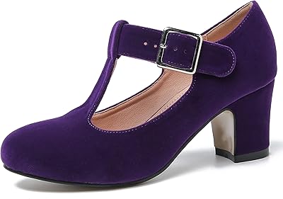 Escarpins mary jane à bout rond et talon bas pour femme, pour mariage, bureau, travail. Diaytar Sénégal : Des produits pour toute la famille à prix cassés