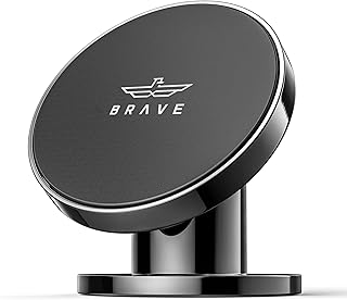 Support magnétique pour tableau de bord de voiture brave, rotation à 360 degrés
