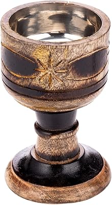 Brûleur d'encens en bois ikdc 9 cm x 9 cm x 15 cm