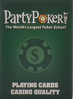 Cartes à jouer de casino en plastique pokerstaff india pour adultes, paquet