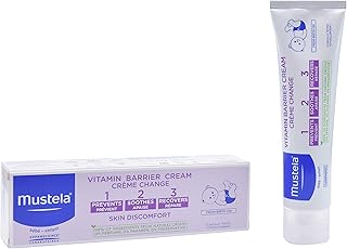 Mustela bebe barrier 123 crème vitaminée pour traitement de l'érythème fessier 100 ml