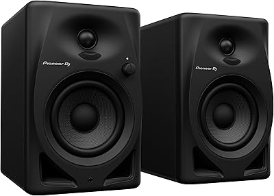 Pioneer dj active monitor enceinte de bureau 4 pouces dm-40d - noir