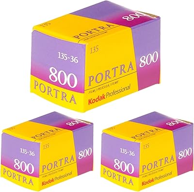 Caméra ritz pack de 3 kodak 145 1855 professional portra 800 couleur négatif