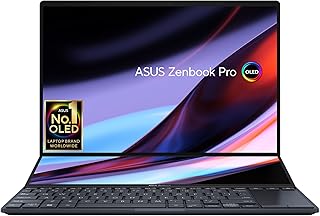 Asus zenbook pro 14 duo ux8402ze oled207w, ordinateur portable creator, i7 12700h 16