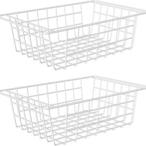 Bacs de rangement pour coffre et congélateur orgenius, paniers de rangement en fil métallique, grands, paquet de 2. Le meilleur rapport qualité-prix du web sénégalais sur Diaytar