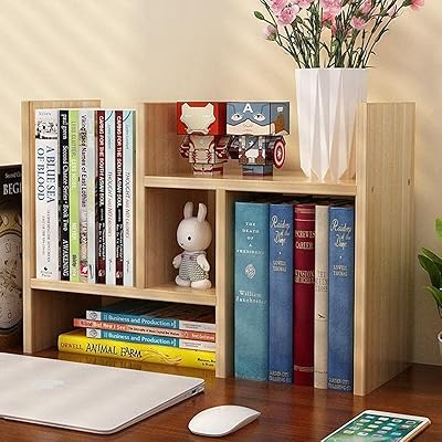 Bibliothèque multicouche réglable futrista, étagère simple en bois, étagère de rangement pour meubles