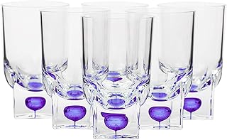 Ensemble de tasses toileon f6, 6 pièces, 230 ml, violet
