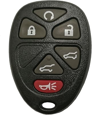 J-access étui de rechange pour clé de voiture chevrolet tahoe suburban 2007-2014 cadillac