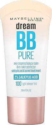 Maybelline dream pure skin clearing bb cream baume perfectionnant la peau 8 en