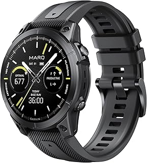 Bracelet de montre en silicone de longueur moyenne dado 22 mm compatible