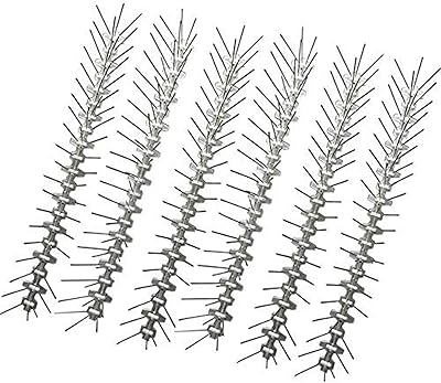 Bandes de pointes pour oiseaux paquet de 6 pigeons hamkaw avec dissuasives