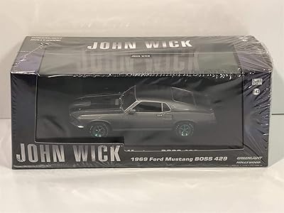 Greenlight collectibles - 1:43 john wick (2014) - ford mustang boss 429 1969