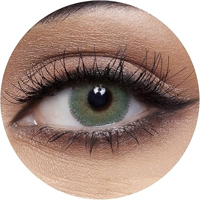 Lentilles de contact unisexes vertes originales d'anesthesia usa chicago lentilles cosmétiques